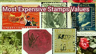 Most Expensive World Stamps Value | World Stamps Collecting