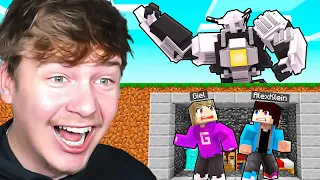 BUNKER vs ROBOT! (Minecraft)