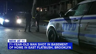 Man shot in chest in Brooklyn basement