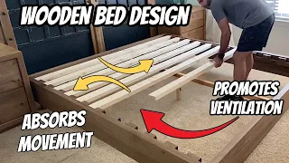 Wooden Bed Design // Low Cost, High Profit // Build this Platform Bed Frame