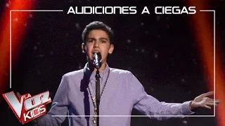 Hugo Sánchez - Madre mía de la esperanza | Blind Auditions | The Voice Kids Antena 3 2019