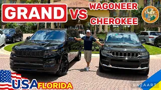 Cars and Prices, сравнение Jeep Grand Wagoneer и Grand Cherokee L, от владельца