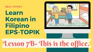 Self-study EPS-TOPIK 7B in Filipino