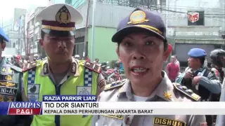 Seolah Takut Dipecat Ahok, Dishub Lakukan Razia Parkir Liar