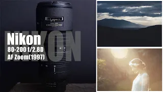 Nikon 80-200 f2.8 Vintage Lens Nikon Z6/ProResRAW/ATOMOS Ninja V