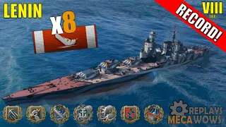Lenin 8 Kills & 192k Damage | World of Warships Gameplay