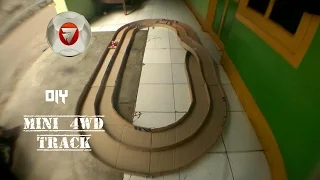 cara membuat jalur / track tamiya [mini 4WD] dari kardus bekas