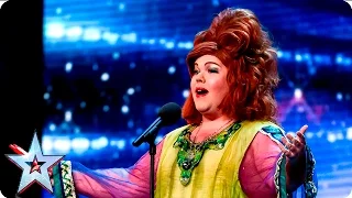 Ruby Murry is anything but a drag | Week 3 Auditions | Britain’s Got Talent 2016