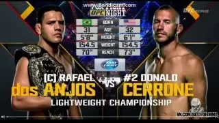 Rafael dos Anjos vs Donald Cerrone 2 Full Fight