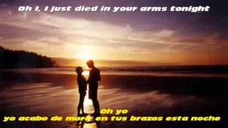 Cutting Crew ~~ I Just Died In Your Arms Tonight ~~ Contiene Subtítulos en Inglés y Español