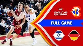 Israel v Germany | Full Game - FIBA Basketball World Cup 2023 - European Qualifiers
