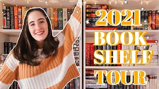 2021 BOOKSHELF TOUR | rosepetalpages