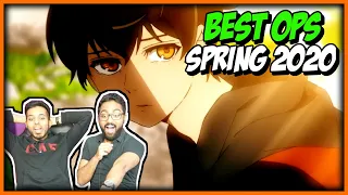 TOP 25 ANIME OPENINGS OF SPRING 2020 REACTION