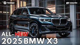 2025 BMW X3 Revealed: BMW's Most Anticipated SUV !!