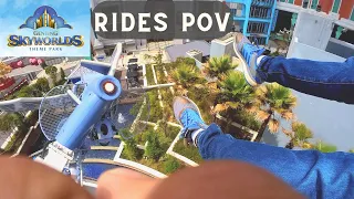 [4K] POV Rides of Genting SkyWorlds Theme Park