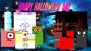 UncannyBlock Band Giga Different  (ALL TENS SO FAR) Vs Uncannyblocks Band Tens | HALLOWEEN SPECIAL !