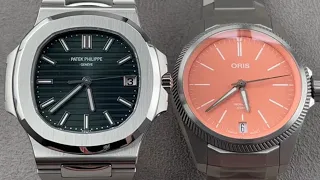 $430,000 Watch vs $4,300 Watch: Patek Philippe Nautilus 5711 vs Oris ProPilot X Comparison