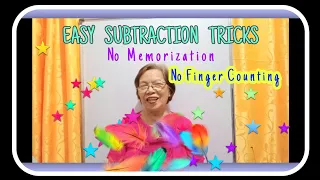 How to Teach  Subtraction without Memorizing Subtraction Facts/  NO Finger Counting/ESC Techniques.