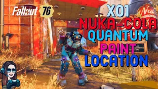 Fallout 76 - X-01 Nuka-Cola Quantum Power Armor Paint