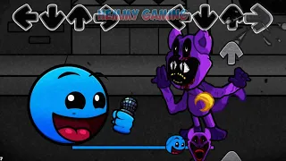 FNF Geometry Dash 2.2 vs Smiling Critters & Bluey ALL PHASES Sings Unknown Suffering