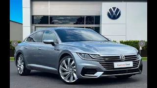 Approved Used Volkswagen Arteon R-Line 4M 2.0 TSI 272ps Automatic Pyrite Silver | Wrexham Volkswagen