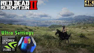 Red Dead Redemption 2 4K | VULKAN | Ultra Settings | RTX 2080 Ti | i9 9900k 5GHz