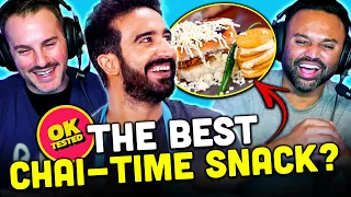 OK TESTED | Who Makes The Best Chai-Time Snack? | Ft. Antil & Pavitra | Reaction