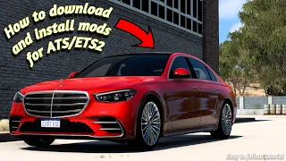 How to *EASILY* download and install mods for American Truck Simulator + Manifest edit Tutorial 2023