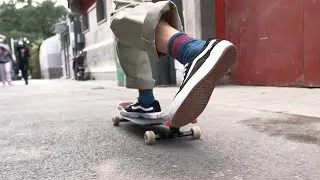 Smooth Moves in China on the Apex 37 DiamondDrop Longboard