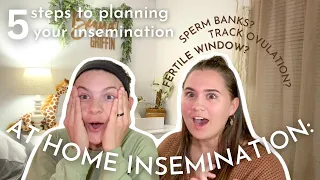 5 STEPS TO PLANNING YOUR AT HOME INSEMINATION | Using a sperm bank to get pregnant