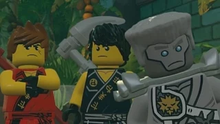 LEGO Ninjago: Shadow of Ronin Walkthrough Part 1 - Chen's Island & Dungeon (3DS/Vita)