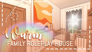 Minami Oroi Bloxburg Speedbuild and Tour Aesthetic Warm Family Roleplay House No Gamepass