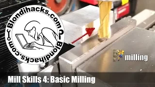 Vertical Mill Tutorial 4 : Basic Milling Operations
