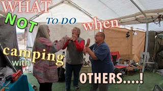 What NOT To Do When Camping With Others