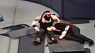 Braun Strowman VS Baron Corbin TLC