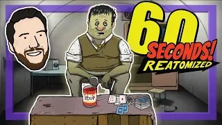 TED'S DEAD, BABY | Let's Play 60 Seconds! Reatomized - PART 1 | 2 Left Thumbs | Remaster Gameplay