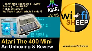 #Atari The 400 Mini - Full Review - I took it apart!