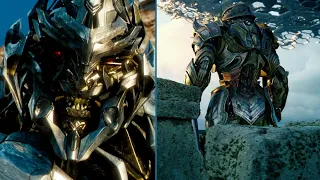 Audio Clips Of Hugo Weaving Vs. Frank Welker Voicing Megatron | Transformers Live Action Movies