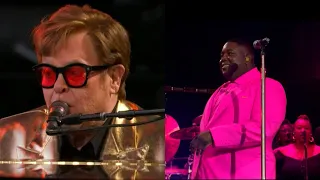 Elton John & Jacob Lusk performance at Glastonbury Festival 2023, Elton John brings out Jacob Lusk