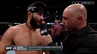 UFC244 Хорхе Масвидаль vs Нейт Диас лучшие моменты от А до Я