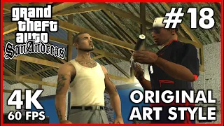 Grand Theft Auto SAN ANDREAS Original Art Style [4K 60FPS] Walkthrough Part 18 - No Commentary