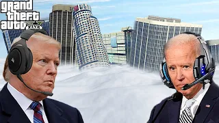 US Presidents Survive ICE AGE In GTA 5