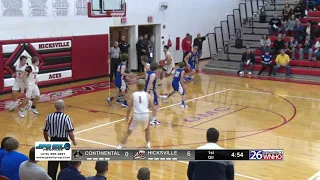 Continental vs Hicksville Boys Basketball 12/3/2021