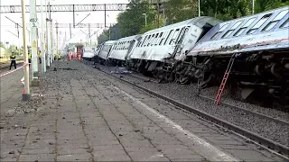 Wypadek kolejowy w Pomorskiem. 28 osób trafiło do szpitali