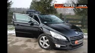 PREZENTACJA Peugeot 508 1.6i THP 156KM 2012 67000 km 1 właś autoprofesja.com.pl Krzysztof Oracz