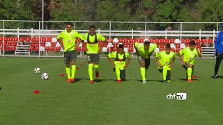 Sub-17 faz primeiro treino no Chile e se prepara para jogo-treino