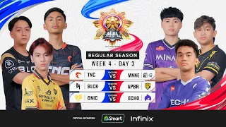 🔴LIVE | MPL PH S13 | FILIPINO-Week 4 Day 3