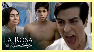 ¡Gabriel encuentra a su mujer en la cama con su hermano! | La rosa de Guadalupe 4/4 | Las trampas...