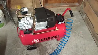 Компресор intertool PT-0007 перший огляд😱😱😱😱