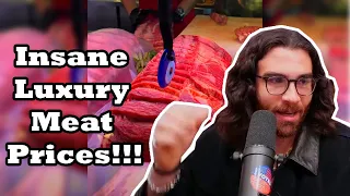 HasanAbi Reacts to $1000 Salt Bae Challenge!! Insane Luxury Meat Prices!!!